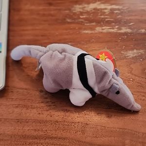 Ty ANTSY The Anteater Beanie Baby with paper tag McDonalds mini
